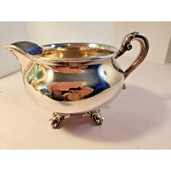 Vintage Reed & Barton Regent Pattern #5605 Silverplate Creamer Pitcher - Picture 1 of 9